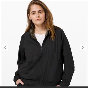 Lululemon Bombs Away Jacket, reversible, size 4
